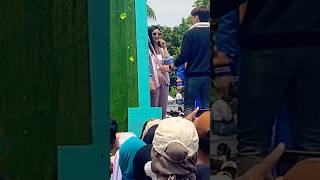 GOMBALAN ADINDA AZANI BIKIN COWOK TASIK KLEPEKKLEPEK‼️🤭karnavalsctv shorts shortvideo [upl. by Nwahsyd163]