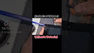 Kindle Fire 7 5th Generation Digitiser LCD Replacement 1 Miute Video 4K shorts [upl. by Mossolb]