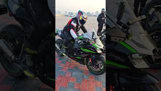 Brand New Zx10r with Arrow Exhaust 💯🎧🔊 kawasaki zx10r arrow whatsappstatus [upl. by Yenahs]