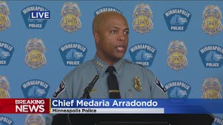 Minneapolis Police Chief MPD Withdrawing From Negotiations With Police Union [upl. by Esinyt]