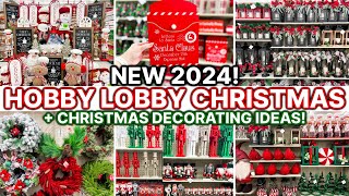 2024 HOBBY LOBBY CHRISTMAS DECOR SHOPPING GUIDE SNEAK PEEK 🎄  Christmas Decorating Ideas [upl. by Forward999]