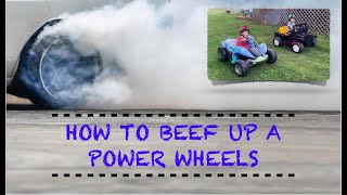 How To Tune Up Power Wheels  Increase Performance Speed  Drill Battery 20v Dune Racer  Dad Hacks [upl. by Gauntlett]