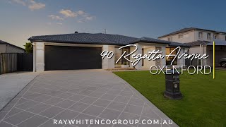 40 Regatta Avenue Oxenford [upl. by Aicnorev599]