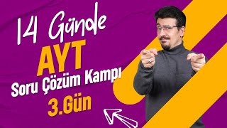 AYT Kimya Soru Çözümü Kampı  AYT Kimya 3 GÜN  11sınıf Kimya  Sıvı Çözeltiler [upl. by Eidoj]