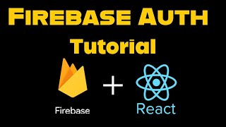 Getting Started with Firebase Auth in React  Easy Guide [upl. by Rice]