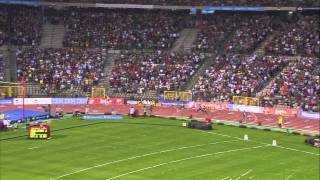 400m Hurdles Men  Belgacom Memorial Van Damme full HD high definition [upl. by Ahseniuq]