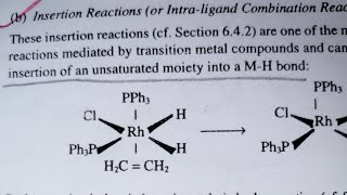 Proximity interaction  Insertion Reaction  intraligand combination reaction Msc OMCpgexams [upl. by Krucik]