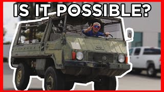 Can We EV CONVERT a 1971 Pinzgauer [upl. by Linda]