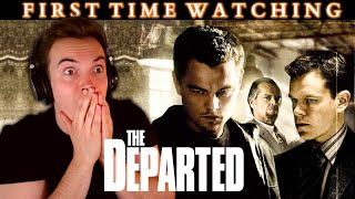 THE DEPARTED 2006 SO MESSED UP  FIRST TIME WATCHING  reactioncommentaryreview [upl. by Annej]