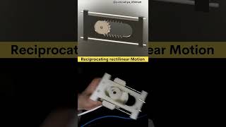 Type of reciprocating rectilinear motion in 3D and practically working automobile mechanism [upl. by Avilo]