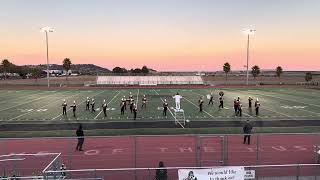 Woodside High School Marching Band at Tournament of Champions at Rodriquez High School 11162024 [upl. by Sabah605]