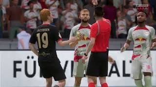 FIFA 23 Gameplay  Wehen Wiesbaden  RB Leipzig  DFB Pokal  2023 [upl. by Colbye]