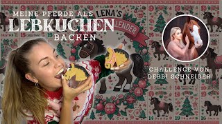 5️⃣ Meine Pferde als Lebkuchen backen 🫢🐴 Challenge von Debbi Schneider 🤍 [upl. by Suoiradal]