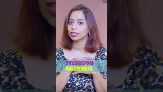 Increase EYEBROWS THICKNESS eyebrows minoxidil shorts viralshorts beauty [upl. by Aihsatsan447]