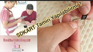 SDkart tamiri Hafıza kartı Tamiri Yapılabilirmi [upl. by Sokul994]