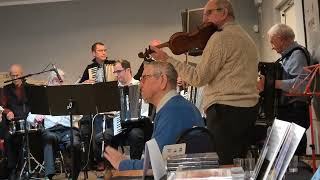 Stramash at Castle Douglas Accordion Fiddle Club led by Ewan Galloway [upl. by Sheng]