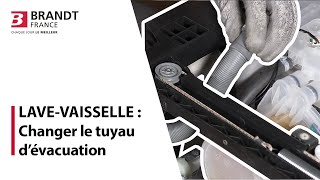 Comment changer le tuyau dévacuation dun lavevaisselle [upl. by Cyrill]