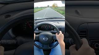 Nissan Micra K12 12 80HP Acceleration POV [upl. by Gracye]