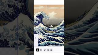 Using AI to EXTEND Famous Art The Great Wave off Kanagawa [upl. by Peppie]