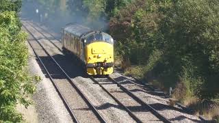 37425 37421 Stenson Fields 17th September 2024 1Z58 Derby RTC Cardiff [upl. by Kippar12]