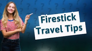 Can you take a Firestick on a plane UK [upl. by Tonye]