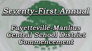 FayettevilleManlius Central School District Commencement  2024 [upl. by Kissee431]