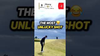 The Most UNLUCKY Golf Shot 😂 [upl. by Mallin]