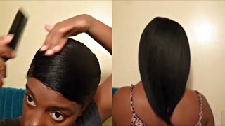 Detailed Wet Wrap Tutorial  Results  Relaxed Hair [upl. by Alikahs]