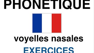 voyelles nasales FLE ∣ french pronunciation Nasal vowel [upl. by Kiley]