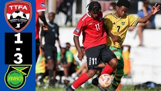 Trinidad 13 Jamaica Full Highlights  Jamaica Reggae Boy U20 [upl. by Clayborn]