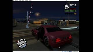 GTA San Andreas on ReactOS [upl. by Nnawtna]