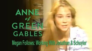 Megan Follows Working with Jonathan amp Schuyler in Anne of Green Gables [upl. by Grail]