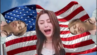 ITS ALWAYS TYPICAL AMERICAN YUNJIN LESSERAFIM [upl. by Craw]