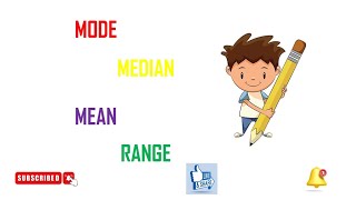 MODEMEDIAN MEAN AND RANGE  how to find the mean median mode amp range  digital academy 10 [upl. by Areic]