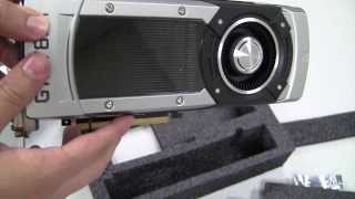 EVGA GeForce GTX 780 Ti Unboxing and Overview [upl. by Leonsis]