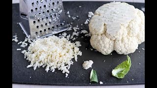 The Easy and Inexpensive Way to make Cauliflower Rice with Veggies no kitchen required [upl. by Straub]