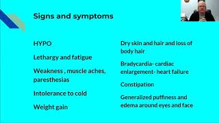 Hypothryoidism versus Hyperthyroidism [upl. by Yelime]