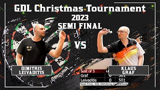 Dimitris Leivaditis vs Klaus Graf  GDL Christmas Tournament Semi Final 2023 [upl. by Nyllij]