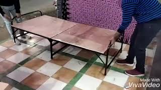 Folding Bed Without Storage  Online Furniture  GujjuBazar [upl. by Binni552]