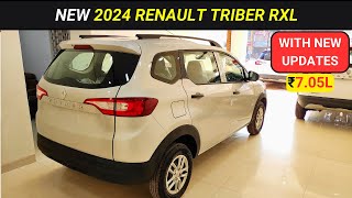 2024 Renault Triber RXL ❤️  Detailed Walkaround With On Road Price amp Features  nitin ghule [upl. by Thordia]