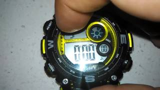 HOW TO SET YOUR ARMITRON WATCH  AND FUNCTIONS [upl. by Esaj161]