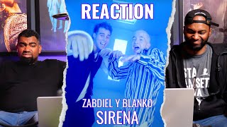 Blanko y Zabdiel  SIRENA Video Reaction [upl. by Scherman910]