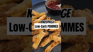 Knusprige LowCarb Pommes aus Kohlrabi  AirfryerRezept [upl. by Kcirddes]