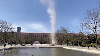 Footage Of A Tornado Hitting A Park In Copenhagen Denmark [upl. by Haswell31]