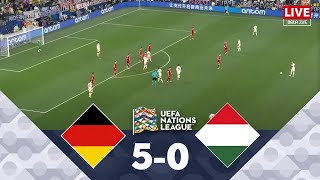 Germany vs Hungary  UEFA Nations League 2425 Full Match [upl. by Nezam453]