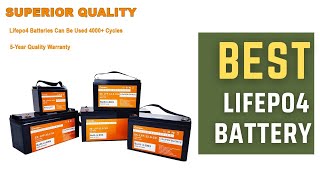 Best LiFePO4 Battery  Ekpower 12V 24V 100AH 200AH 300AH LiFePO4 Lithium Battery on Aliexpress [upl. by Naeerb]