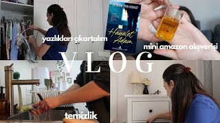 Vlog  Cüzdanım Çalındı Yazlıkları Çıkartalım Amazon Alışverişim Reading Slumptan Çıkartan Kitap [upl. by Ynotna]