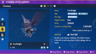 Corviknight  7 Star Hisuian Decidueye Raid  Solo  Pokemon ScarletViolet [upl. by Zarla825]