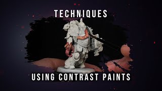 Techniques Contrast Paints [upl. by Asital]