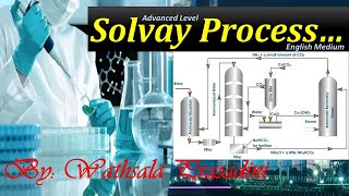 Solvay Process For Sodium Carbonate ProductionIndustrial ChemistryOnline Learning Advanced Level [upl. by Marfe650]